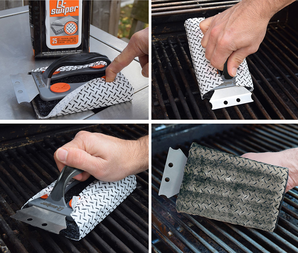Grill-Gleam Bristle-Free Grill Brush - Grill Cleaning Brush - Cleaner